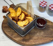 Картофель дольками