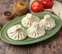 Хинкали с телятиной и свининой