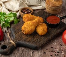 Куриные крылышки в панировке