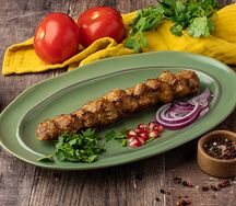 Люля-кебаб из говядины на углях