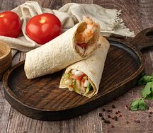 Шаурма с лангустами