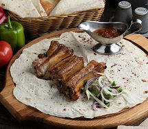 Свиные рёбра на углях