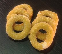 6 луковых колец