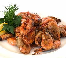 Креветки жареные