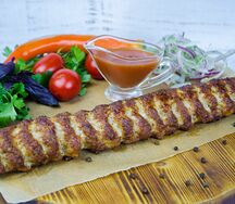 Люля-кебаб из говядины и свинины