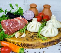 Хинкали Чакапули