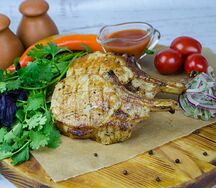 Шашлык из cвинoй корейки