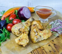 Шашлык из куриного ассорти