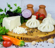 Хинкали с сыром