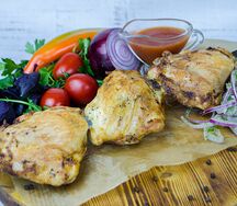 Шашлык из куриных бедрышек