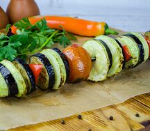 Овощи на углях