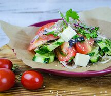 Салат Грузинский дворик