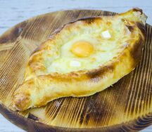 Хачапури по-аджарски мини