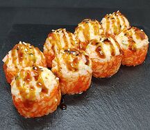 Запеченный с крабом
