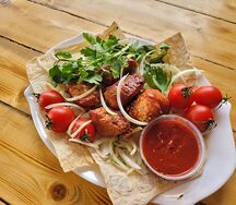 Шашлык из куриной мякоти