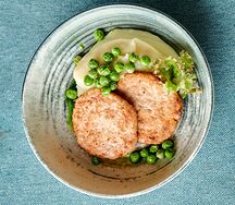 Котлеты куриные с картофельным пюре