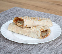 Люля-кебаб из телятины в лаваше