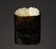 Крим-суши с гребешком