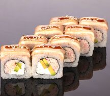 Ролл Лосось гриль темпура