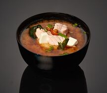 Суп Мисо с лососем