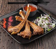 Шашлык из бараньей корейки