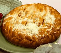 Мини-пирог с абрикосом
