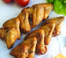 Крылышки куриные целые барбекю