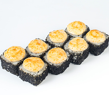 Запечённый с креветками