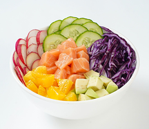 Поке с лососем