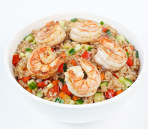 Рис с креветками