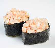 Гунканы с креветкой спайси