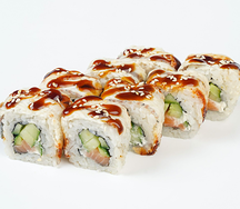 Угорь и лосось