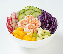 Поке с креветками