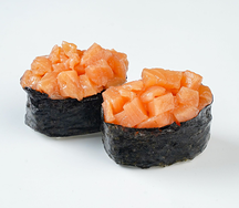 Гунканы с лососем