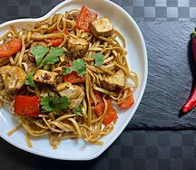 Вок по-китайски с курицей