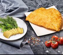 Чебурек с сыром, томатом и зеленью Xl