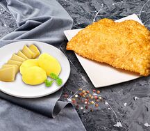 Чебурек с сыром и картофелем XL
