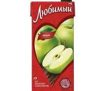 Сок Любимый яблоко