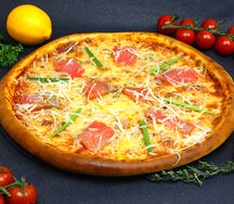Пицца Семга с сыром