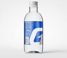 Вода G-Drive Portfolio питьевая газированная в стекле