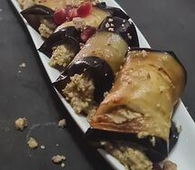 Баклажан с орехами