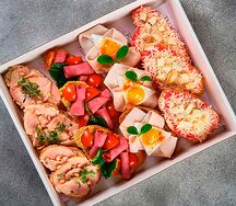 Modena коллекция мясных брускетт