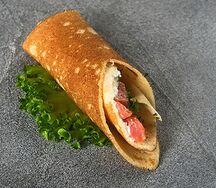Блинчик с семгой
