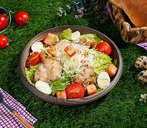 Цезарь с курицей