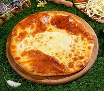 Пирог с сыром и зеленью