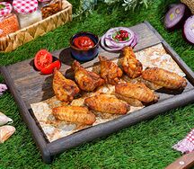 Шашлык из куриных крыльев