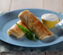 Блины с мясом
