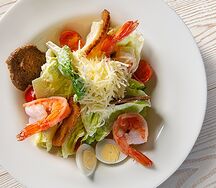 Цезарь с креветками