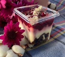 Десерт с вишней Vegan