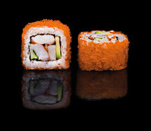 Ролл Калифорния с креветкой - 8 шт